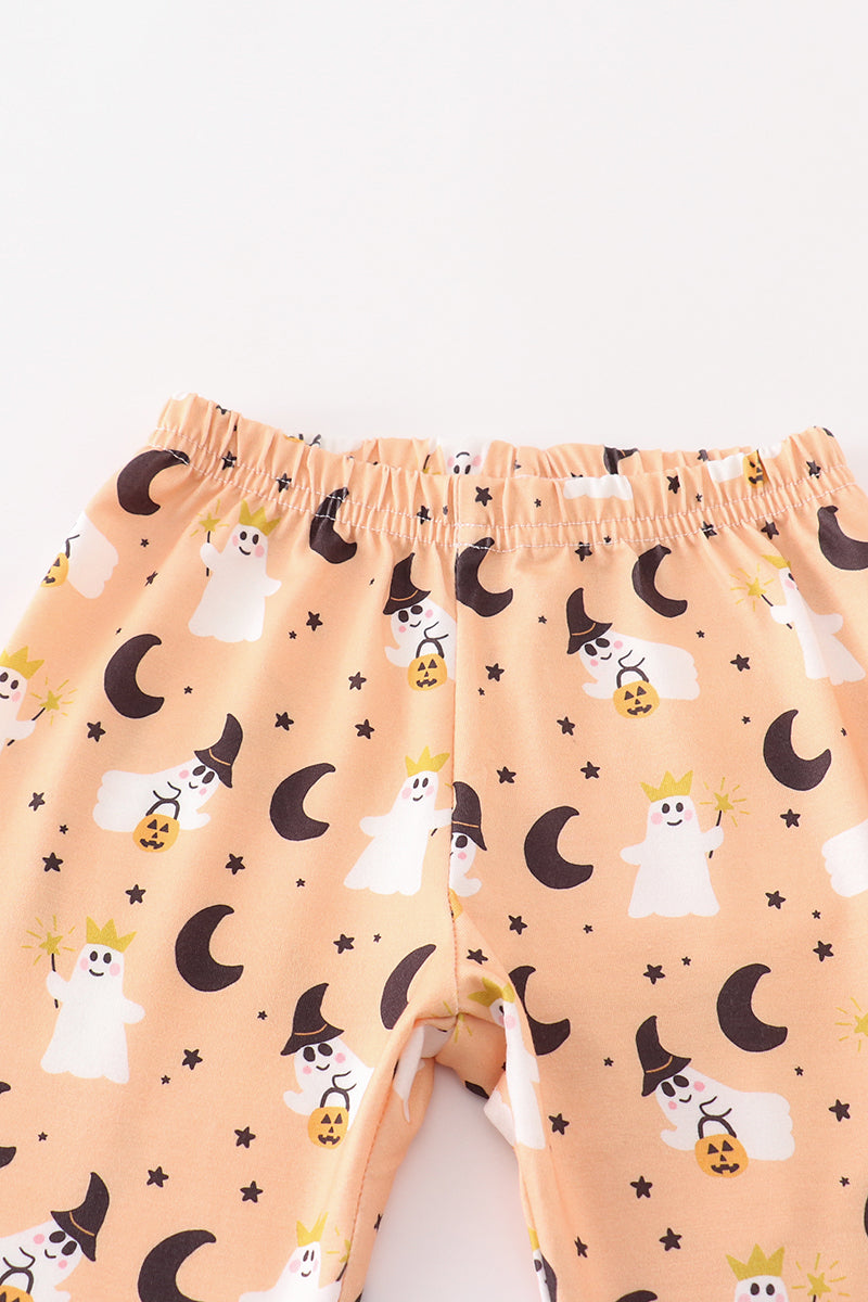 Halloween ghost girl pajamas set